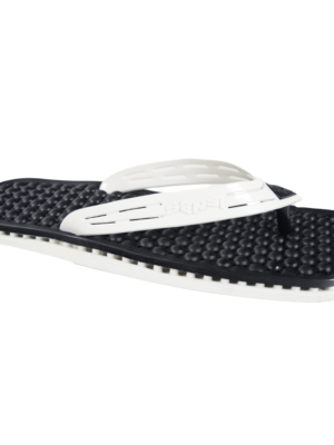 Monte Carlo Bubbles Thong Sandal - White