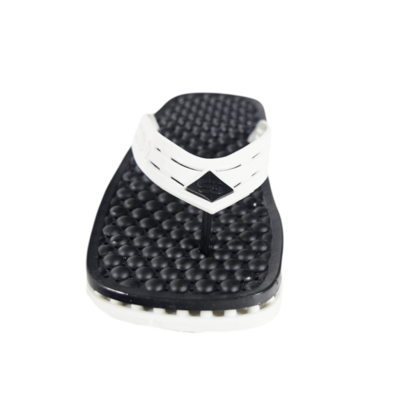 Monte Carlo Bubbles Thong Sandal - White